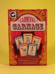 Karneval Gemetzel Kartenspiel Akrobaten Tiere Sideshows von Ingwer Fox Spiele NEU - Bild 1 von 5