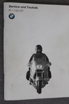 BMW R 1100 RT Service und Technik (Mit Einträge) Juni 1996 - Serviceheft - Bild 1 von 4