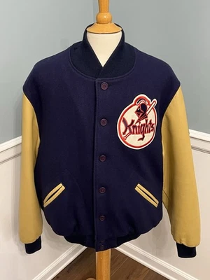 New York Knights The Natural Varsity Jacket Ebbets Field Flannels Roy Hobbs XXL - Image 1 of 4
