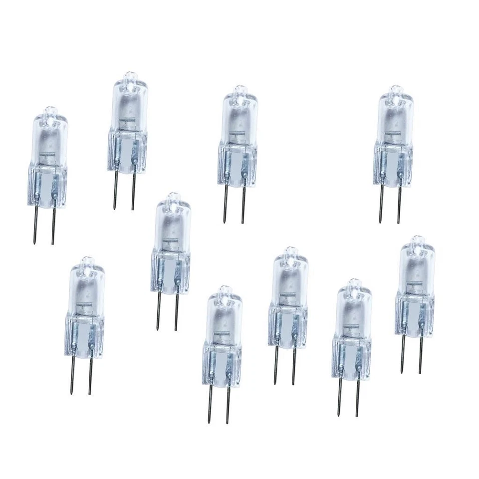10x Super Bright G4 12V Tungsten Halogen Base Bulb Lamp - Image 1 of 1