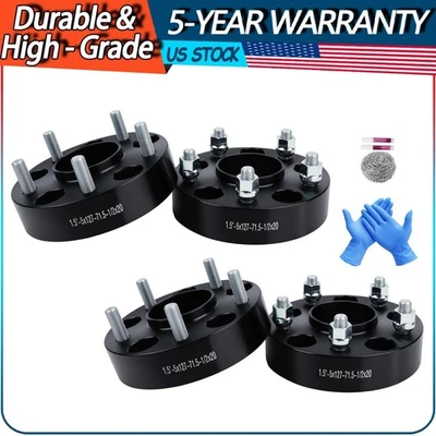 4Pcs 1.5'' 5x5'' 127mm Wheel Spacer For Jeep Wrangler Commander Grand Cherokee Foto 1 de 4
