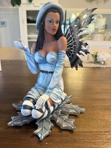 Pacific Giftware Dream Eden Ethereal Spring Angel/African Fairy Large 11in tall - Picture 1 of 10