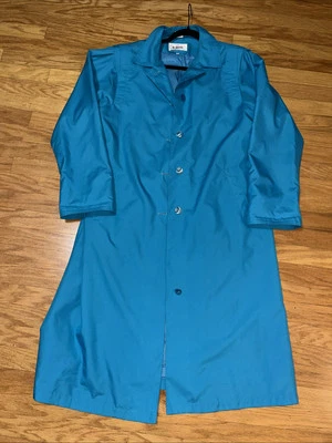 The Totes Coat Womens Size 14 Blue Turquoise Rain Jacket Coat Water Repellant - Image 1 of 4