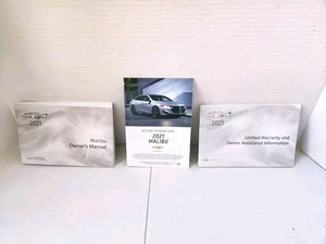 2021 Chevy Malibu Owners Manual Complete Set Free Shipping - Picture 1 of 4