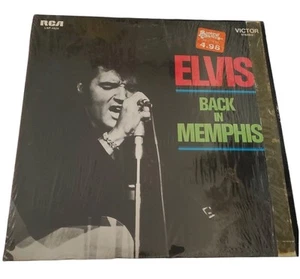 ELVIS PRESLEY Back In Memphis RCA LP VG+ Shink - Imagen 1 de 7
