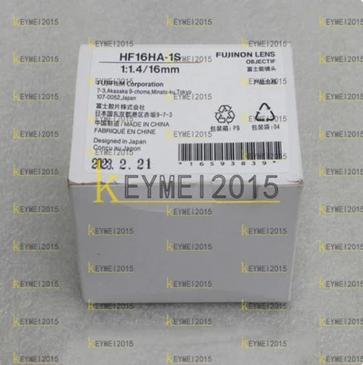 1PCS New FUJINON Industrial lens HF16HA-1S - Image 1 of 2