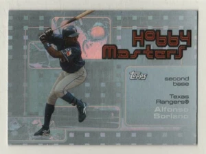 2006 Topps Hobby Masters #04 Alfonso Soriano Texas Ranger BV$1.50 Insert #HM4 #4 - Picture 1 of 1