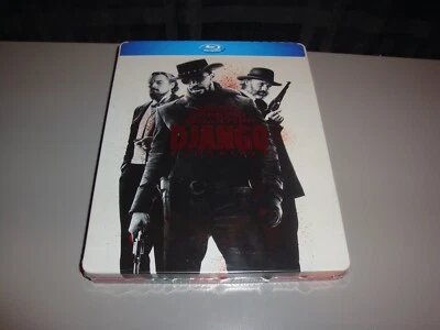 Django Unchained Blu ray Steelbook New Sealed Disc Loose Quentin Tarantino - Image 1 of 4