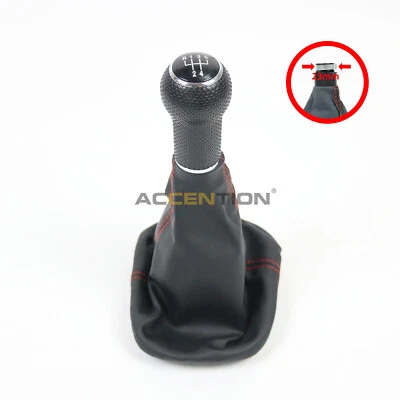 Красный полиуретановый ботинок для Seat Leon Toledo 1999-2001 5 скоростей 23 мм переключатель передач - Изображение 1 из 4