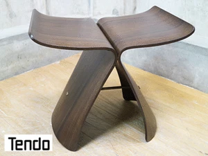Sori Yanagi Butterfly Stool Rosewood RW-ST Tendo Mokko Japan Good design - Picture 1 of 6