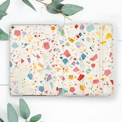 Colorful Terrazzo Marble Spots Case For iPad 10.2 Pro 12.9 11 9.7 Air 4 5 Mini - Image 1 of 4