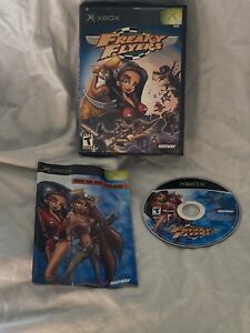 Freaky Flyers (Microsoft Xbox, 2003) With Manual in blockbuster case