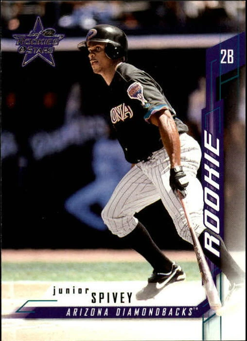 2001 Leaf Rookies and Stars #141 Junior Spivey RC Arizona Diamondbacks - Image 1 of 1
