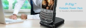 P-Flip DCA152 Ladestation mit 2000mAh Akku Pack für Blackberry 9630, 9000, 8900 - Bild 1 von 1