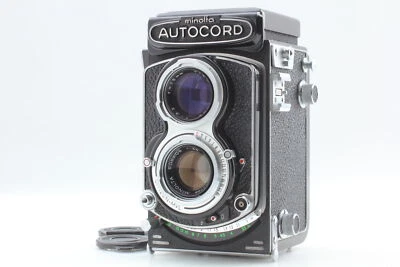 [Near MINT++] Minolta Autocord III TLR Camera + Rokkor 75mm F3.5 From JAPAN 876A - Image 1 of 4