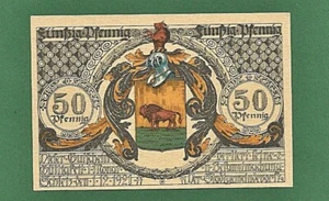 05 221 Dinero de emergencia Schleiz 50 Pfg., 1 de diciembre de 1921, Turingia - Imagen 1 de 2