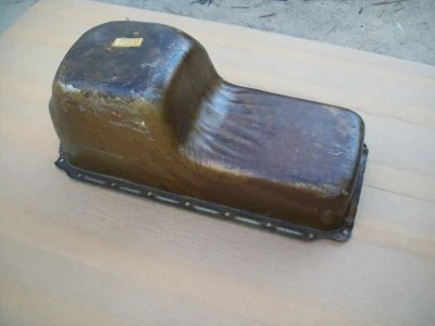 NOS MoPar 1970 - 1986 道奇 Van Ram 卡车 Ram 充电器 Powerwagon 318 5.2L 油盘 — 第 1/3 张图片