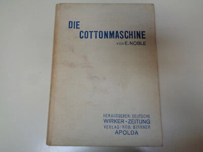 Die Cottonmaschine 1931 The Cotton Machine German Textile Knitting Mills Vintage - Image 1 of 4