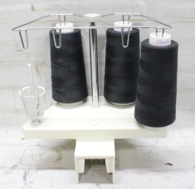 Excelente estado usado Pfaff Hobbylock Serger 3 ou 4 carretéis suporte/suporte extensor série 700 - Imagem 1 de 4
