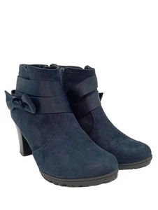 CITY WALK Botas con cremallera Mujeres Botines Talla EU 38 azul elegante - Imagen 1 de 5