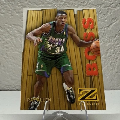 1997-98 Skybox Z Force Ray Allen Boss 2 of 20/B Milwaukee Bucks - Image 1 of 2