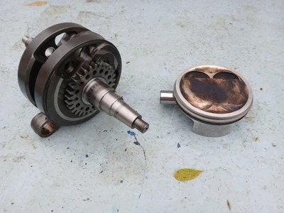 Husqvarna Te SMR 510 2005 pistón del cigüeñal solo para piezas  Foto 1 de 4