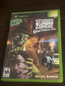Stubbs the Zombie in Rebel Without a Pulse (Xbox, 2005) CIB COMPLETE WITH INSERT - Picture 1 of 6