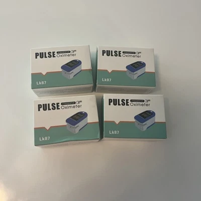 4 Pack Fingertip lk87 Pulse Oximeter - Image 1 of 4