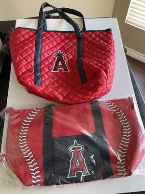 4 Piece L.A. Angels Baseball Yakult Insulated Cooler Bags and Purse Mothers Day - Image 1 of 2