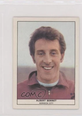 1969 Anglo Confectionery Football Quiz Альберт Беннет No46 - Изображение 1 из 2