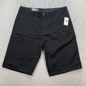 Volcom V Monty Herrenshorts Größe 34 schwarz Freizeit A09313SO neu mit Etikett 11 Zoll - Bild 1 von 9