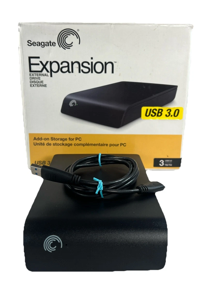 Seagate 3 TB Desktop External Hard Disk Drives for sale - eBay
