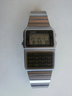Orologio da polso Casio telememo schedulo DBC-610 quarzo digitale uomo vintage - Immagine 1 di 4