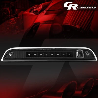 BLACK CLEAR FULL LED 3RD THIRD TAIL BRAKE LIGHT LAMP FOR 2007-2017 JEEP PATRIOT - Image 1 of 4