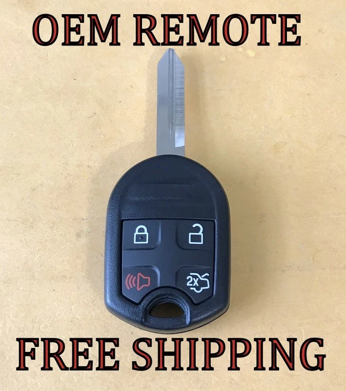 OEM LINCOLN KEYLESS REMOTE HEAD COMBO RHK FOB TRANSMITTER 164-R8096 5921295 - Image 1 of 2