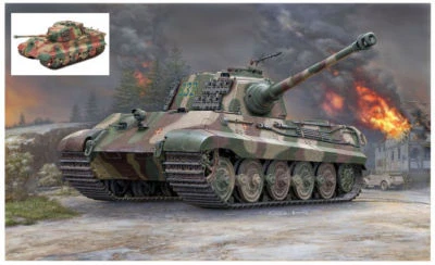 Tiger II Ausf.b Henschel Turret Tank Plastic Kit 1:35 Model REVELL - Immagine 1 di 4