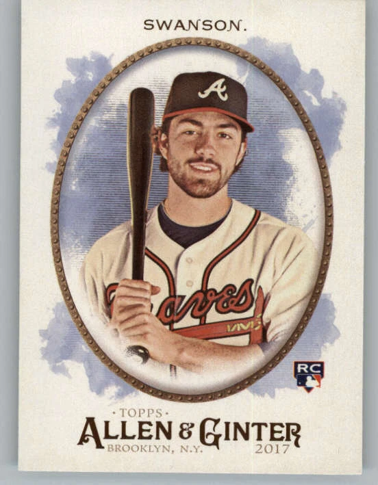 2017 Topps Allen and Ginter #40 Dansby Swanson RC (ref 146800) - Image 1 of 2
