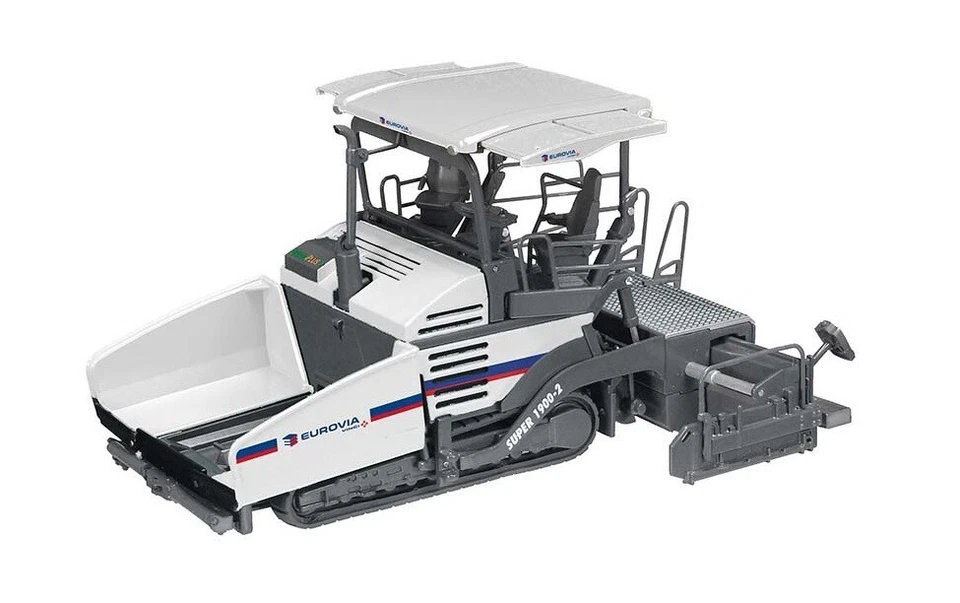 NZG 671-04 Eurovia - Vögele Super 1900-2 máquina de pavimentación de carreteras escala O 1/50 sin usar, en caja Foto 1 de 1