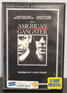 Blockbuster DVD Case Advertising Collectible Rental • American Gangster • READ - Picture 1 of 5