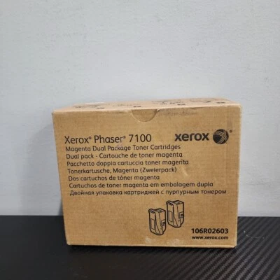 Xerox 106R02603 Phaser 7100 Magenta Dual Package Toner - Image 1 of 2