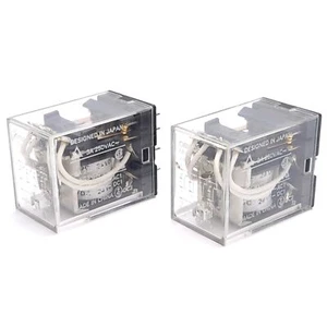 Lot of 2 Omron MY4-02-DC24 Power Relay, 24VDC Coil, 4PDT Contact - Picture 1 of 5