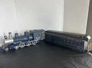 Bachmann Royal Blue lines Engine Locomotive B&O1332 & U.S. Mail Car - Picture 1 of 17
