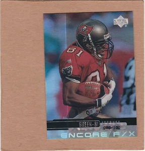 1999 Upper Deck Encore F/X 088/100 #167 Jacquez Green...EX-NM.....SEE SCAN - Picture 1 of 2