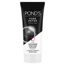 POND'S Pure Detox Face Wash 100g Daily Exfoliating & Brightening Cleanser Deep