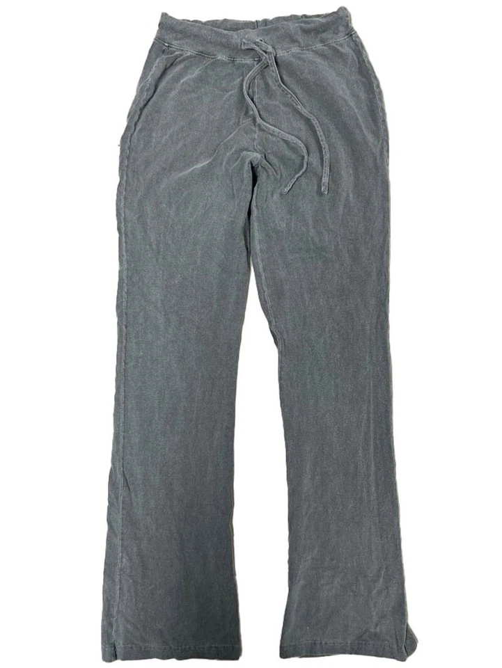 Pantalones de yoga elásticos teñidos con pigmento auténticos de 9 oz para mujer pequeños Foto 1 de 1