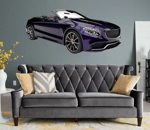 3D Mystisches Lila H770 Auto Wallpaper Wandbild Poster Wandaufkleber Transport - Picture 1 of 5