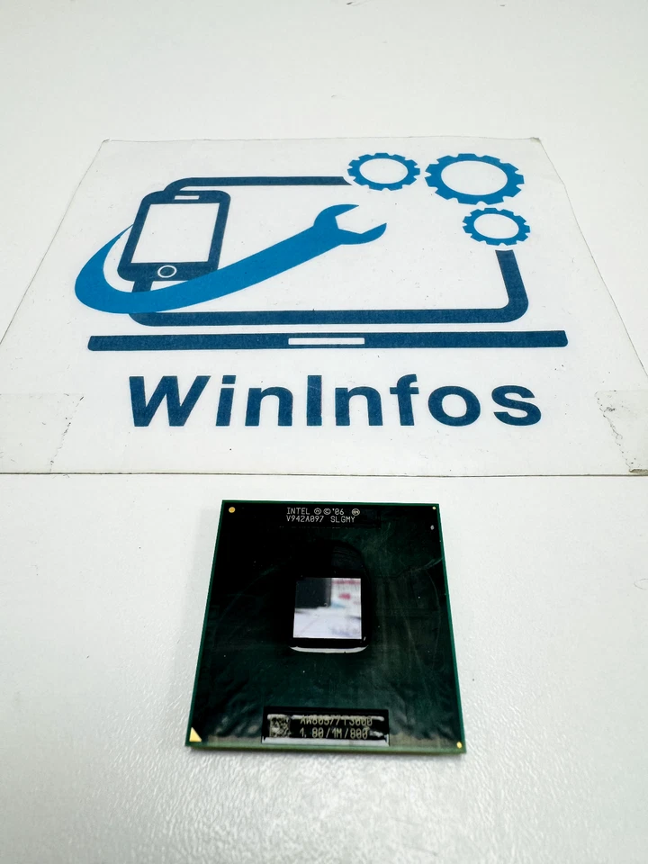 Processor CPU Dual Core Intel Celeron T3000 Slgmy 1,80 GHZ - Image 1 of 1