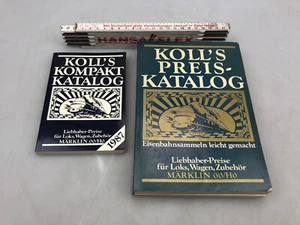 Märklin 00/H0 KOLL`S precio catálogo 1982 y KOLL`S catálogo compacto 1987 - Imagen 1 de 8