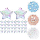 Bijoux trouvailles minuscules perles d'étoile pentagramme acrylique dispersé