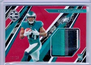 2021 Panini Limited Kenneth Gainwell Rookie Patch Ruby Spotlight RC #'ed 18/25 - Picture 1 of 1